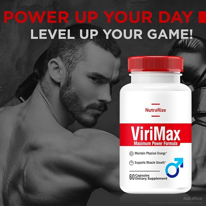 ViriMax supplement supporting men's sexual health